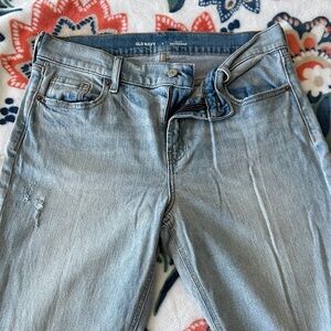 Old Navy Women's Denim Straight Leg Jeans